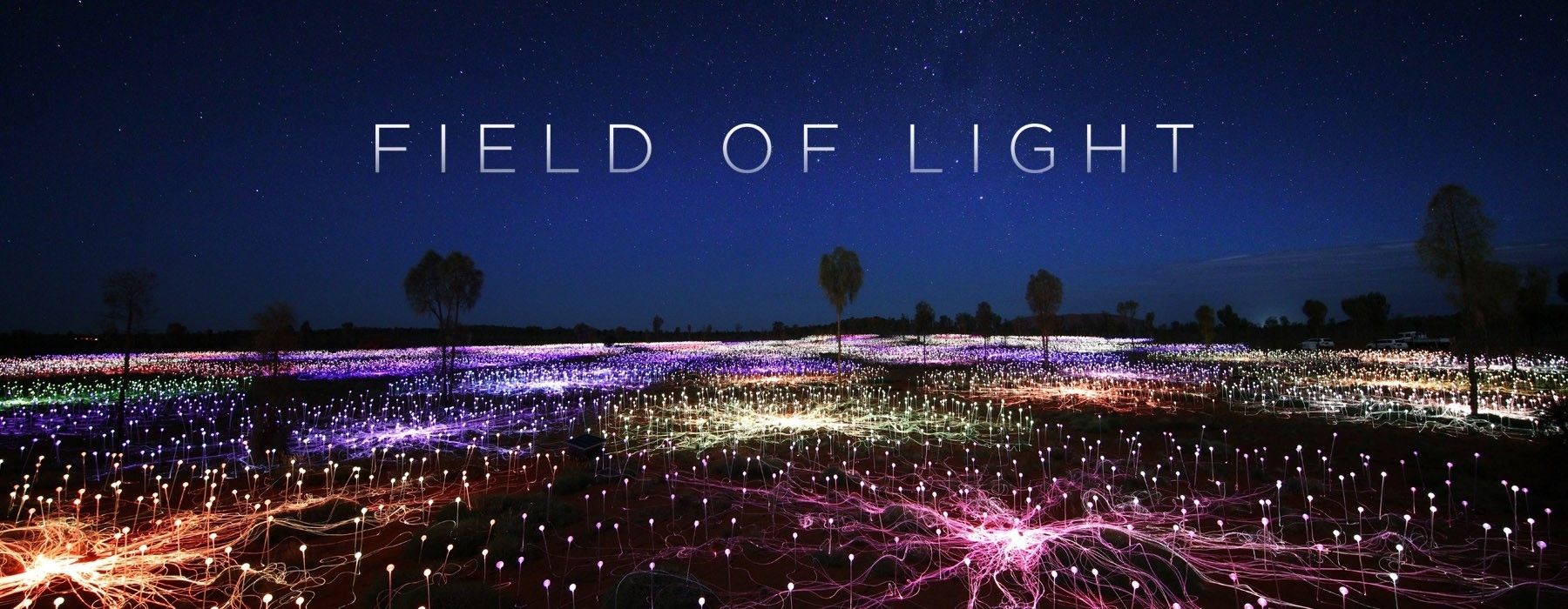 Field of Light in Australia's Northern Territory